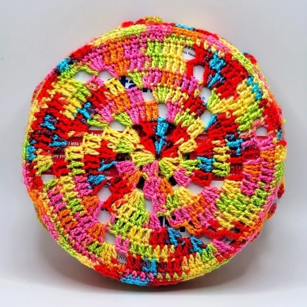 Coasters Knitted Homemade Pot Holders / Coasters Various Colors